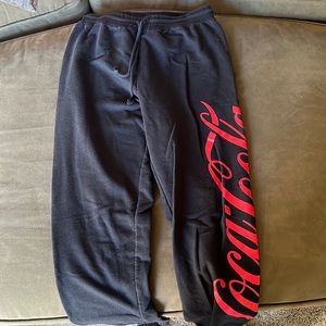 Cuffed ankle Coca-Cola sweats